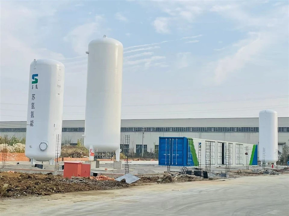 Producción de hidrógeno renovable en contenedores